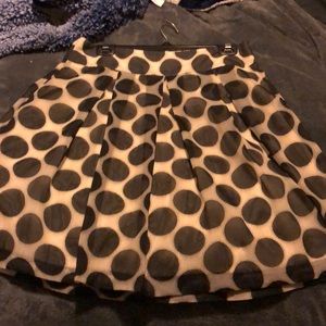 The Limited Polka Dot Skirt